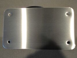 License Plate Backing Plate Heavy Duty  Stainless steel - $19.95