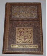 1889 Lorna Doone Romance Exmore Hard Bound With Many Drawings - £149.78 GBP