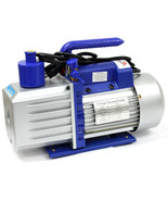Two Stage 7 CFM 3/4 HP Rotary Vane Deep Vacuum Pump 110V 60Hz HVAC AC Tool - €155,37 EUR