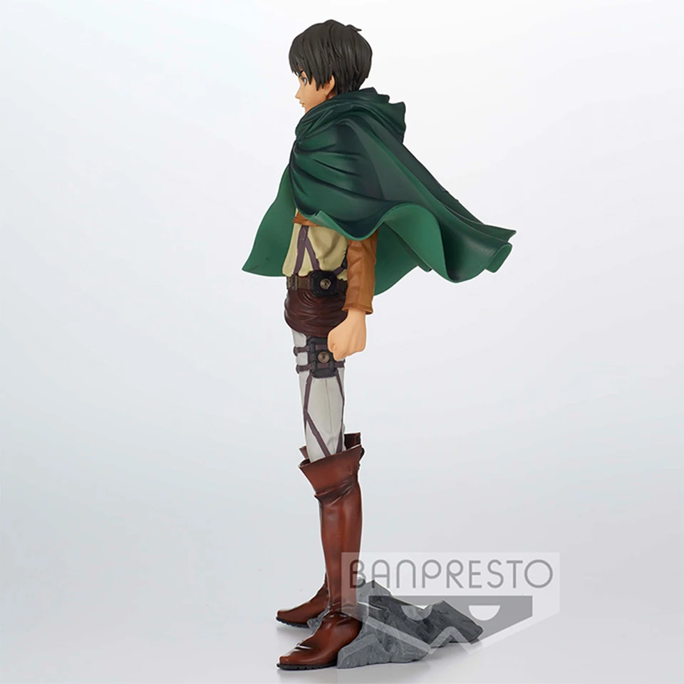 Genuine bp 26cm msp attack on titan investigation team eren yeager pvc model collection thumb200