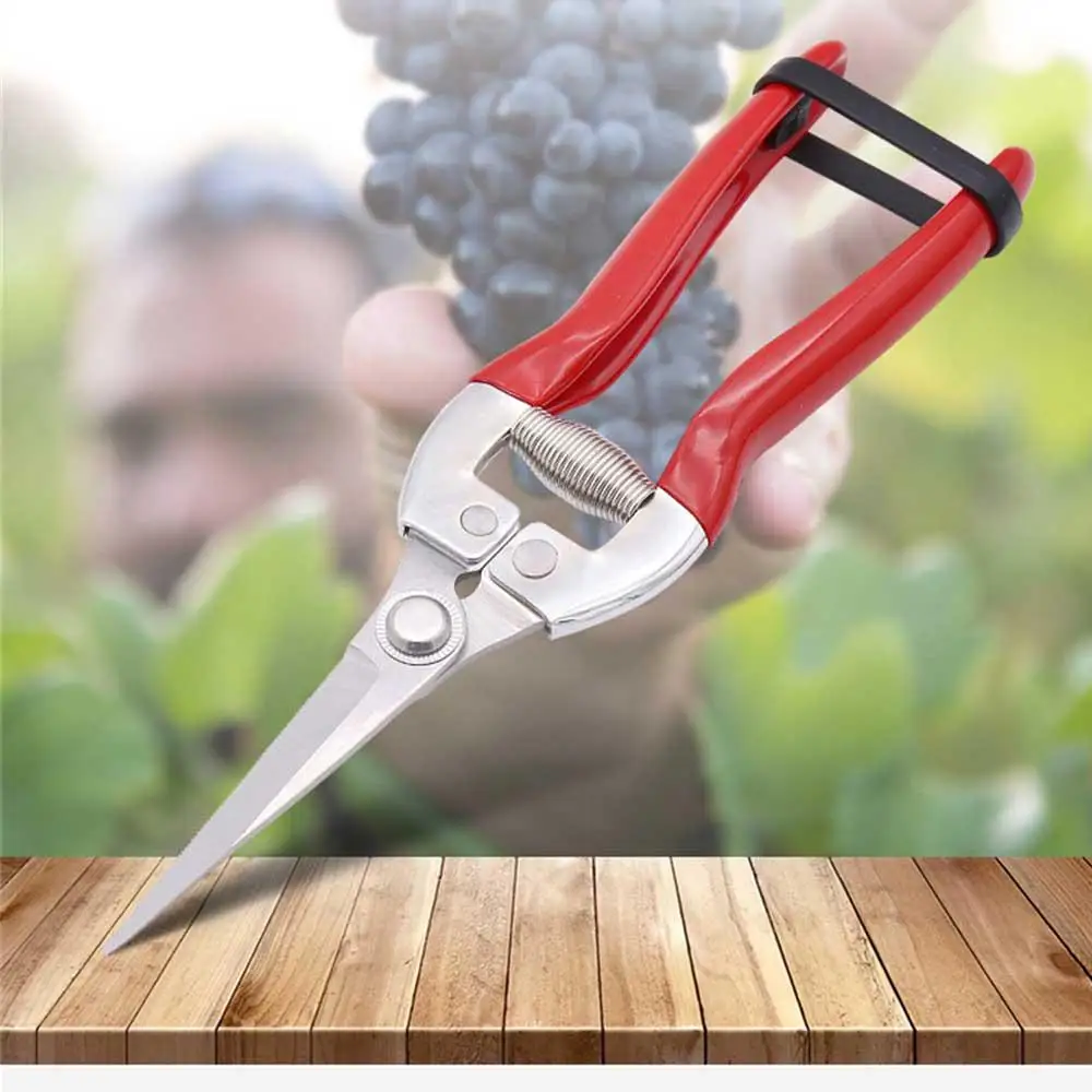 Reinforced Rivets nch Shears Red Pruning Shears Stainless Steel Material... - $56.07