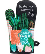Blue Q Funny Oven Mitt ~ Parsley, Sage, Rosemary and F**k Off, 100% Cotton - $316.40 MXN