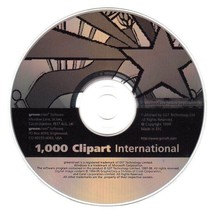 1,000 Clipart - International (PC-CD, 1999) Windows 95/98/NT - NEW CD in SLEEVE - £3.18 GBP