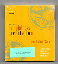 Guided Mindfullness Meditation, Jon Kanat-Zinn, series 1, new - $18.50