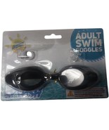 Home Smart Adult Size Black Swim Googles - $4.03 CAD