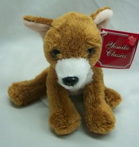 Russ Yomiko Classics Soft Brown Chihuahua Dog 5&quot; Plush Stuffed Animal Toy New - £14.67 GBP