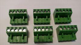 5 pin - 5.00mm  Pluggable Quick Connector - Terminal Block - Phoenix Plu... - $15.30
