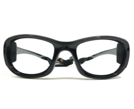 Rec Brille Athletisch Brille Rahmen ALL PRO 203 Poliert Schwarz Riemen 60-19-133 - £50.81 GBP