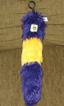 Good Stuff Furry Stuffed Plush Mn Minnesota Vikings Fan &quot;Tail&quot; Clip On Funny - £23.73 GBP