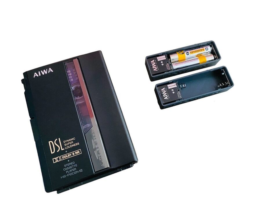 AAA Battery Case Attachment For AIWA HS-P202 HS-P20