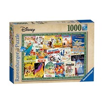 Ravensburger Disney Vintage Movie Posters, 1000pc Jigsaw Puzzle  - $29.00