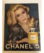 1990s Chanel Perfume Vintage Print Ad pa8 - $8.90