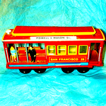 Power driven San Francisco bus with Bell that rings - £37.94 GBP