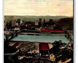 View Down Castle Shannon Incline Pittsburgh Pennsylvania UNP DB Postcard... - $5.89