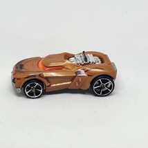2012 Hot Wheels Growler HW New Models Brown OH5 Loose Car - £0.77 GBP