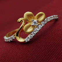 22 Karat True Gold Coolstyle Jewelry Posie Rings For Step Aunts Gift - £227.52 GBP