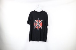 Vintage Mens Large Faded The Dead Kennedys Band Short Sleeve T-Shirt Black - £31.54 GBP