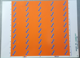 Sunkist Label Proof Preproduction Advertising Art Orange Soda Splash 2006 - $18.95
