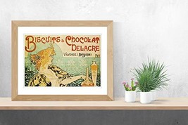 Biscuits and Chocolat Delacre - Art Print - 13&quot; x 19&quot; - Custom Sizes Ava... - $25.00