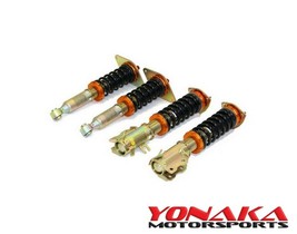Yonaka 00-06 B15 Adjustable Suspension Coilovers Shocks Struts For Nissan Sentra - £580.79 GBP