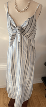 Stripe beach dress 100% cotton - $24.75