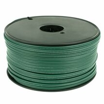 Holiday Bright Lights W025081W Green Wire Cord, No Sockets, 250-Ft. Spoo... - €60,49 EUR
