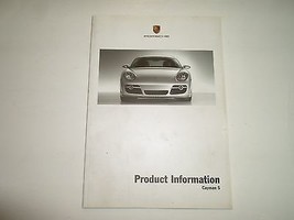 2005 Porsche Cayman S Prodotto Informazioni Manuale Vetrata Fabbrica OEM Book 05 - £55.06 GBP