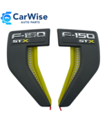 OEM 2021-2024 Ford F150 STX Fender Badge Emblem Set Pair LH &amp; RH - $123.27 CAD