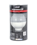 4x Dimmable Performance LED 10W / 40W 120V G25 Mini-Globe Soft White G25... - $152.12 CAD