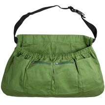 Stylish Green Garden Apron with 4 Pockets - Ideal for Harvesting &amp; Weeding - $31.63