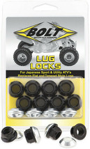 Bolt MC Hardware 2005-LUG.B Lug Locks Black See FitSee Years and Models ... - £8.78 GBP