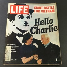 VTG Life Magazine April 21 1972 - Charlie Chaplin / Giant Battle For Vietnam - £10.59 GBP