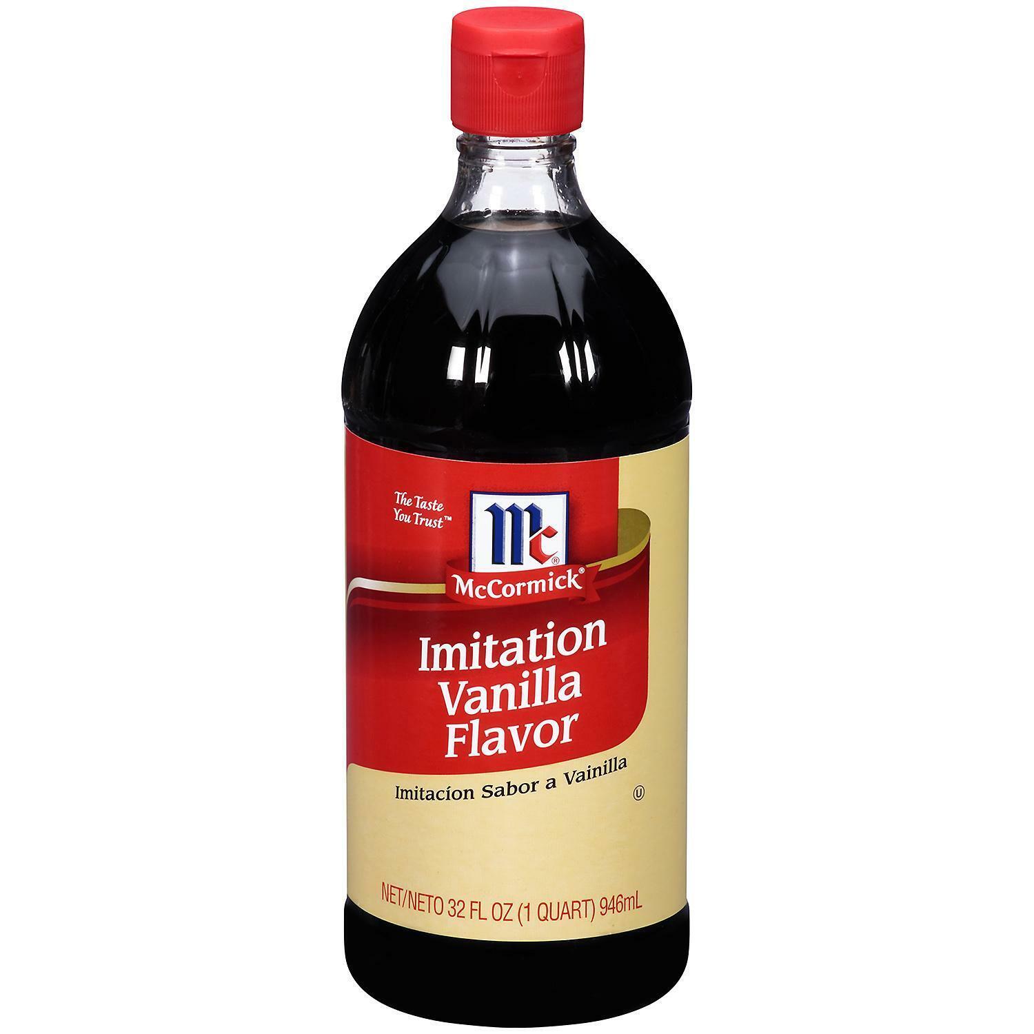  McCormick Imitation Vanilla Flavor (32oz bottle)  - $13.55