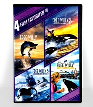 Free Willy 4-Film Favorites (4-Disc DVD Set, 1993-2009, Widescreen) - $13.98