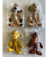 Walt Disney Resort The Lion King SIMBA NALA PUMBAA 4 Bendable Figures 4&quot;... - $42.06 CAD