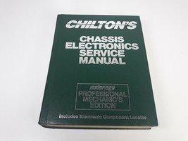 1989 Chilton’s 1987-89 Chassis Electronics Service Manual 7857 - £7.85 GBP