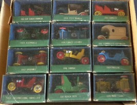 Shadowbox Series Old Timers Miniature Diecast Model Car Collection –ORIG... - $217.79