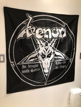 VENOM In League With Satan Live Like An Angel Flag 4x4 Feet Banner - $28.66
