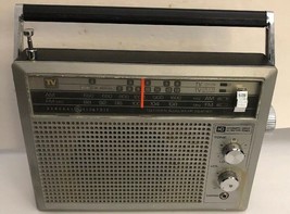 General Electric GE 7-2940A Portable Transistor Radio AM/FM/TV 24hr.Weat... - £94.07 GBP