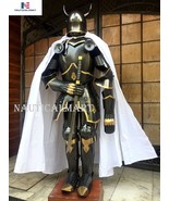 Medieval Wearable Knight Gothic Full Suit of Armor with Horns 15th Centu... - $1,356.99 CAD