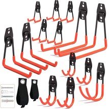 16Pcs Garage Hooks Heavy Duty, Steel Storage Utility Hook, Organization Tool She - £35.16 GBP