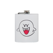 Super Mario Boo Custom Flask Canteen Gift Collectible Bowser Bowsette Luigi - $26.00