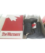 Toe Warmers Kimberly Women&#39;s Boots Black Waterproof Leather Size 7 - £140.68 GBP