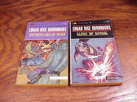 Lot of 2 Martian Series Paperback Books by Edgar Rice Burroughs, no 9 and 10 - £7.83 GBP