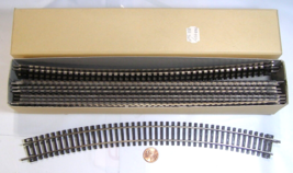 Eleven Pieces of 24&quot; Radius Curved Track HO Scale 609mm Nickel Plate Jap... - $33.95