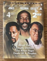 4 Feature Films Blood Tide, Deadly Drifter, The River Niger, Death Of A Prophet - £5.33 GBP