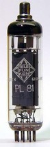 By tecknoservice valve from / from old radio PL81 brand various NOS and in th... - £6.73 GBP