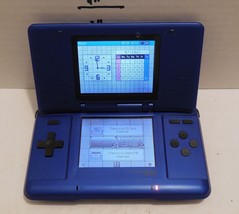 Original Nintendo DS Blue Handheld Video Game Console tested Works - £70.67 GBP