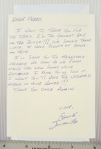 Gene Jaramillo Sha Na Na Autograph Signed Correspondence tob - $44.54