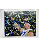 Andrew Whitworth Autographed Los Angeles Rams Super Bowl 8x10 Photo COA JSA - £36.17 GBP